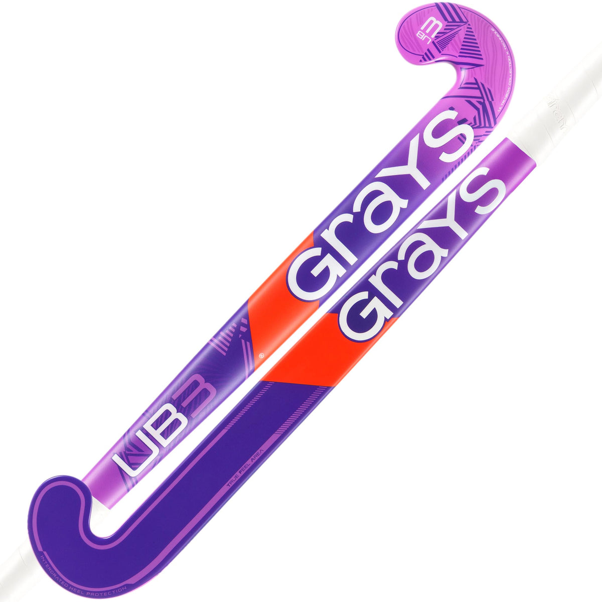 Grays UB3 Purple Junior Composite Field Hockey Stick 35"
