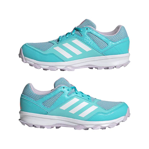 Adidas Fabela Women's Field Hockey Turf Shoe - Aqua **FINAL SALE NO REFUNDS OR EXCHANGES**