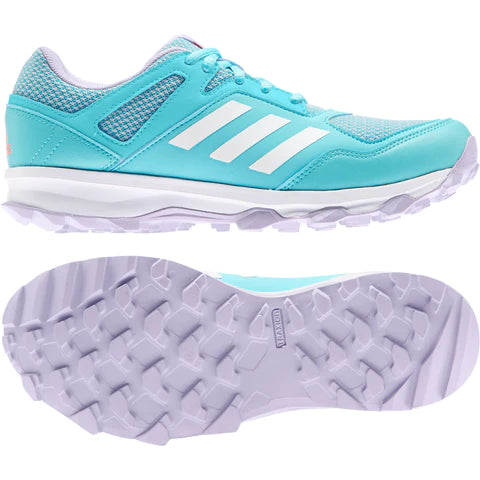 Adidas Fabela Women's Field Hockey Turf Shoe - Aqua **FINAL SALE NO REFUNDS OR EXCHANGES**