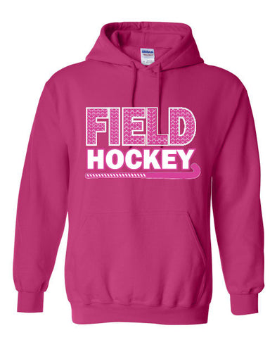 Pink Field Hockey Hooded Top