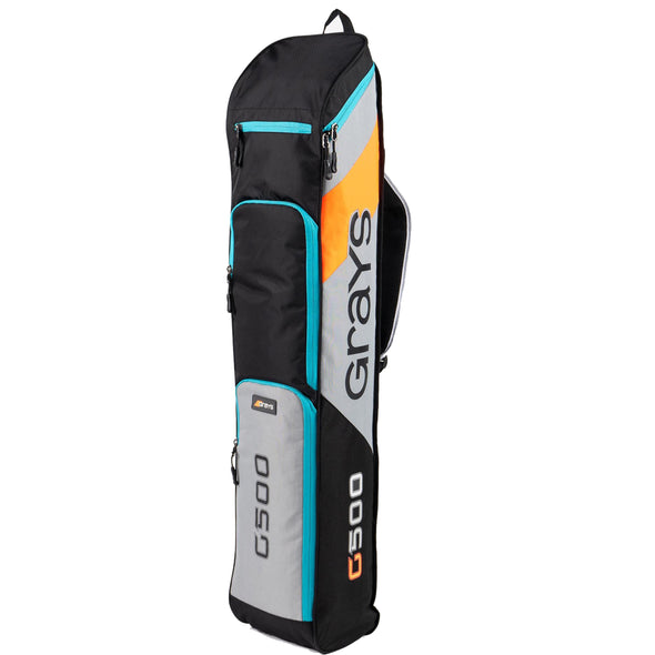 Grays G500 Field Hockey Stick Bag - Black/Silver/Teal