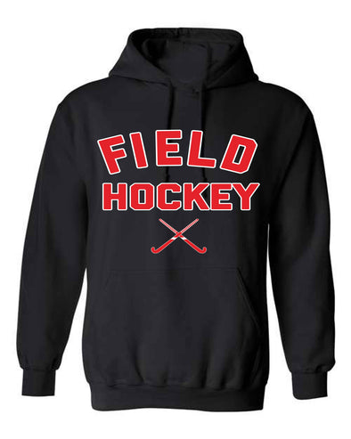Field Hockey Hooded Top - Cross Sticks
