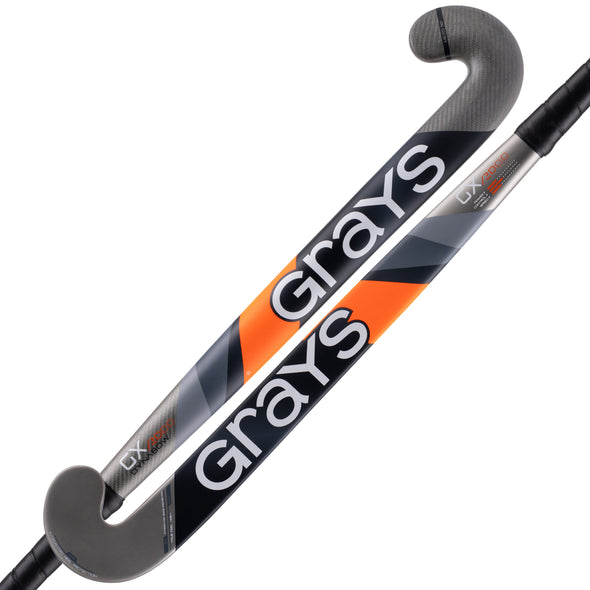 Grays GX2000 Dynabow Composite Field Hockey Stick - Black/Silver