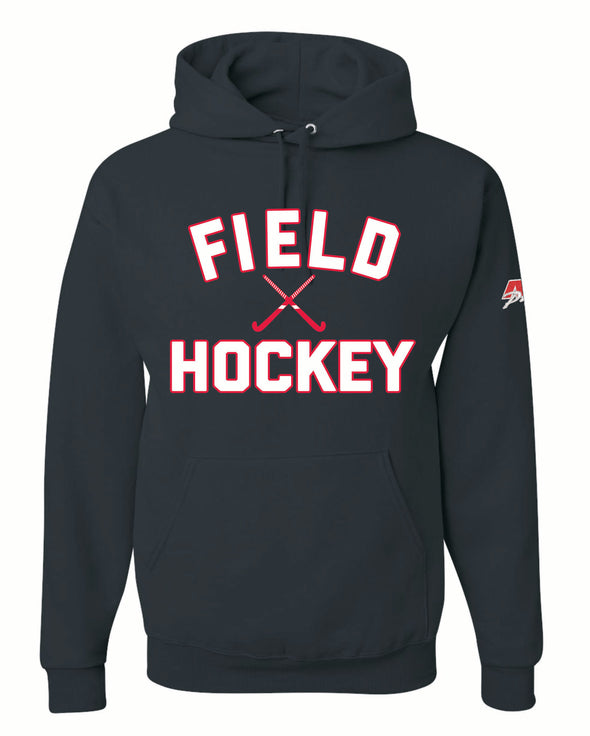Field Hockey Hooded Top - Cross Sticks Design
