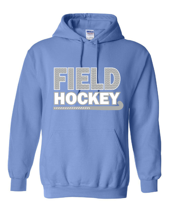 Mini Sticks Field Hockey Carolina Blue Hooded Top
